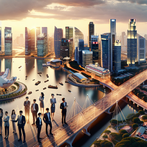 An image illustrating El Modelo Económico de Singapur - Lecciones de Crecimiento Rápido