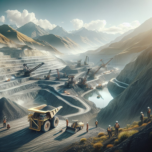 An image illustrating El Impacto de la Minería en la Economía del Perú