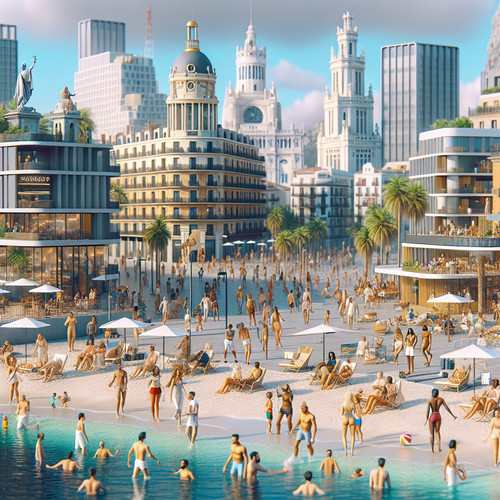 An image illustrating La Economía del Turismo en España - Un Sector Clave