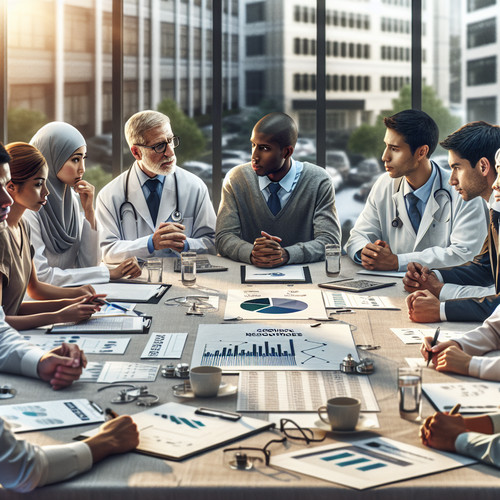 An image illustrating Economía y Salud - ¿Cómo se Asignan los Recursos?