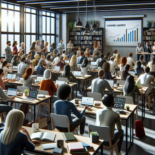 An image illustrating La Economía de la Educación Inversión en Capital Humano