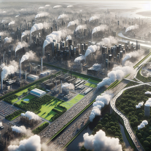 An image illustrating El Problema Económico de la Contaminación - El Costo Oculto