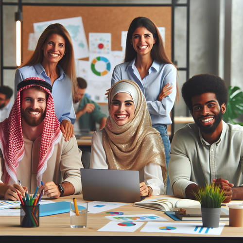 An image illustrating La Economía de la Felicidad en el Lugar de Trabajo