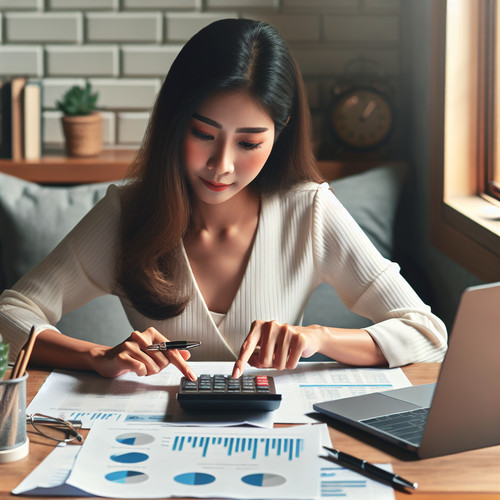 An image illustrating Créditos y préstamos personales: economía fácil de entender