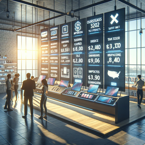An image illustrating Productos tecnológicos importados - impacto de precios y aranceles