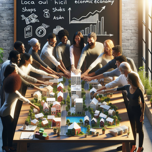 An image illustrating Crowdfunding local - cómo afecta la economía de tu comunidad