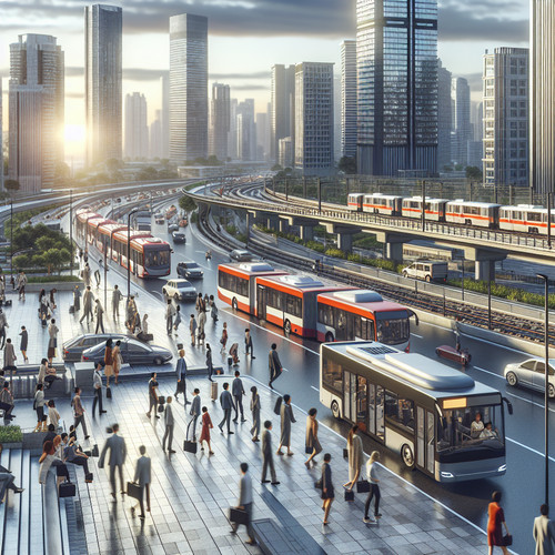 An image illustrating Demanda de transporte público - cómo impacta tu ciudad