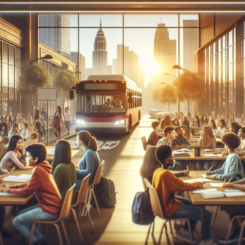 An image illustrating Subsidios y economía: ejemplos prácticos en educación y transporte