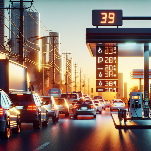 An image illustrating Precios de la gasolina - cómo la elasticidad te afecta