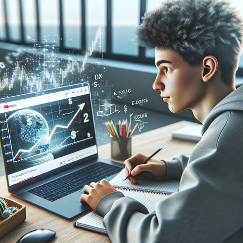 An image illustrating Los mejores canales de YouTube para dominar los conceptos de economía