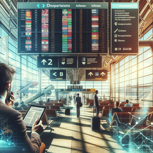 An image illustrating 7 preguntas clave para entender la economía de un país que quieres visitar