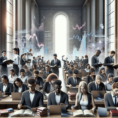 An image illustrating Conviértete en un experto - las mejores certificaciones en economía