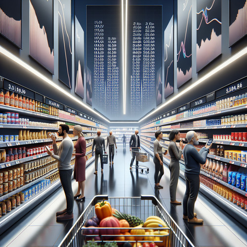 An image illustrating Inflación y precios en supermercados – cómo entender la variación