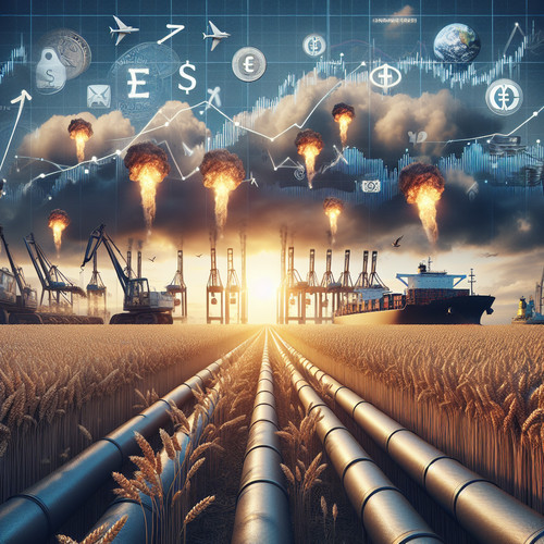 An image illustrating Por qué la guerra en Ucrania disparó la inflación global