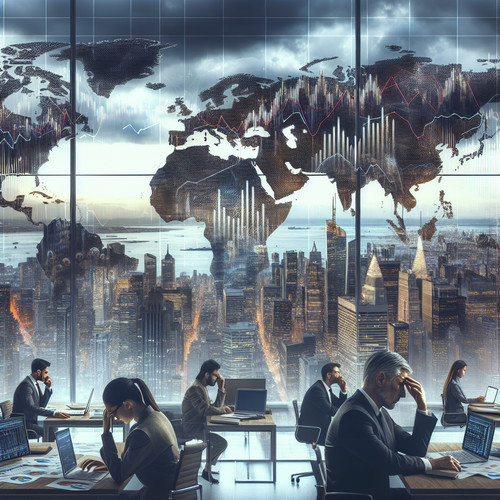 An image illustrating ¿Es inevitable una recesión en 2025? Análisis económico de las señales