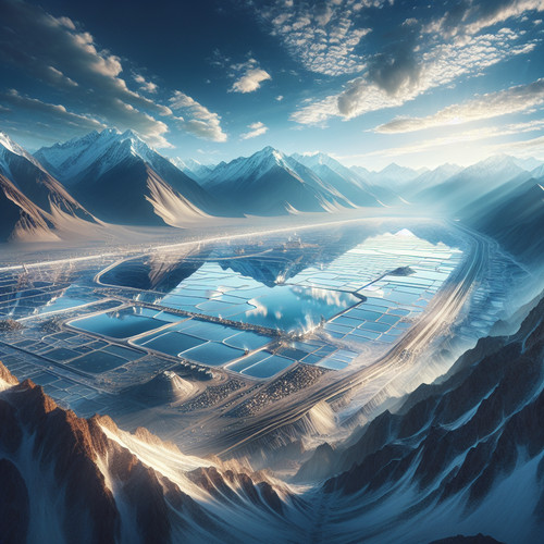 An image illustrating La economía verde en Chile avances y desafíos del litio