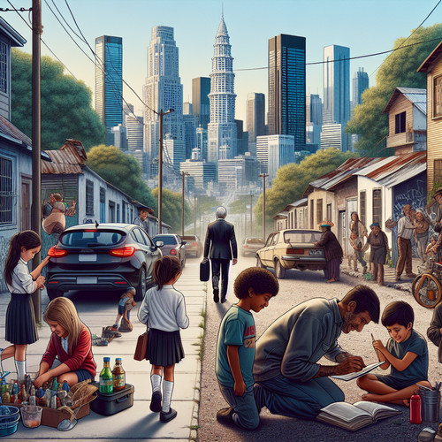 An image illustrating Pobreza en Argentina - el desafío de crecimiento con inclusión