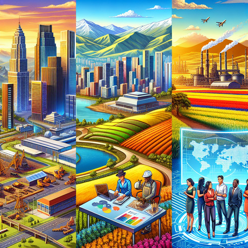 An image illustrating PIB de Colombia - los sectores que realmente mueven la economía