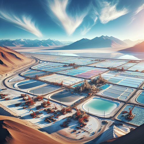 An image illustrating La economía del litio en Chile - oportunidad o maldición de los recursos