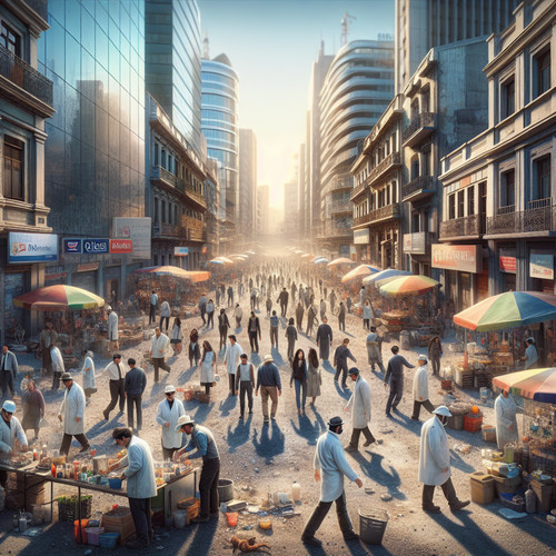 An image illustrating El mercado laboral chileno - entre el pleno empleo y la informalidad