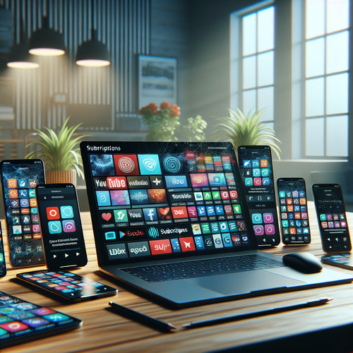 An image illustrating Precios de servicios digitales: streaming, apps y suscripciones en 2024