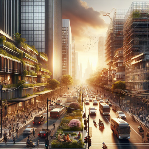 An image illustrating Externalidades en ruido urbano e impacto económico y social