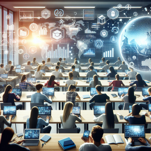 An image illustrating Economía de apps educativas suscripciones y demanda