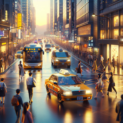 An image illustrating Mercado de transporte privado Uber vs taxis tradicionales