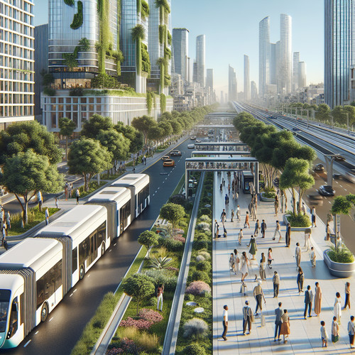 An image illustrating Externalidades positivas de transporte público eficiente