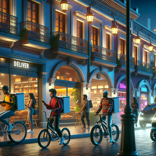 An image illustrating Mercado de apps de delivery - cómo influyen en tu ciudad