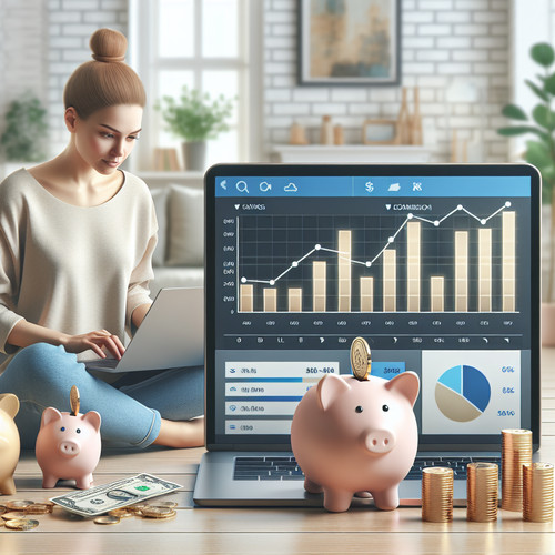 An image illustrating Economía de ahorro personal - estrategias para proteger tu dinero