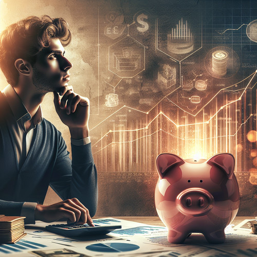 An image illustrating ¿Ahorrar o invertir? Un análisis económico simple para decidir