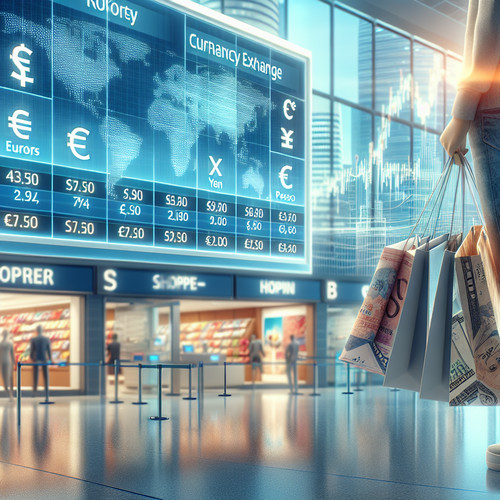 An image illustrating Cómo el tipo de cambio afecta tu viaje y tus compras en el extranjero