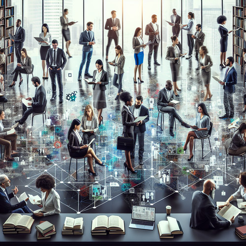 An image illustrating Más allá del sueldo - cómo el capital humano aumenta tu valor en el mercado laboral