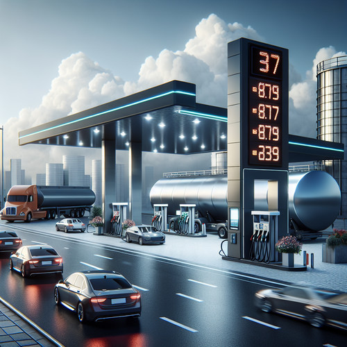 An image illustrating ¿Por qué sube el precio de la gasolina? Un análisis de oferta y demanda