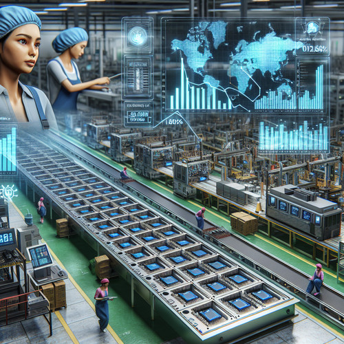 An image illustrating El impacto económico de la crisis de los semiconductores