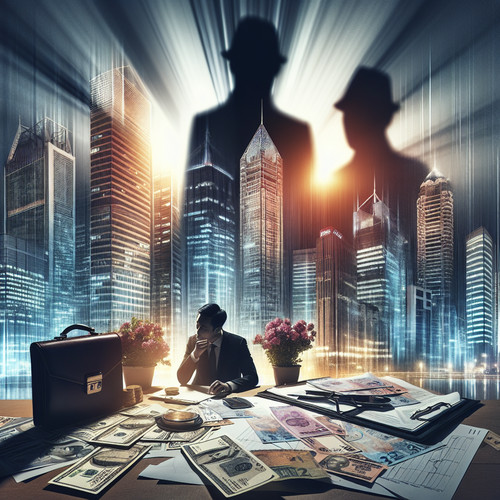 An image illustrating La economía de la corrupción y su impacto en la inversión