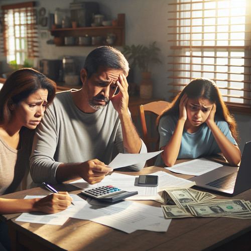 An image illustrating El problema de la deuda - un análisis económico del endeudamiento familiar