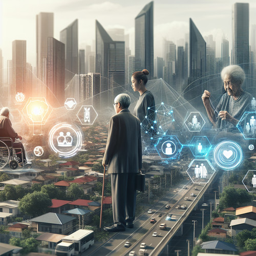 An image illustrating El impacto económico del envejecimiento poblacional