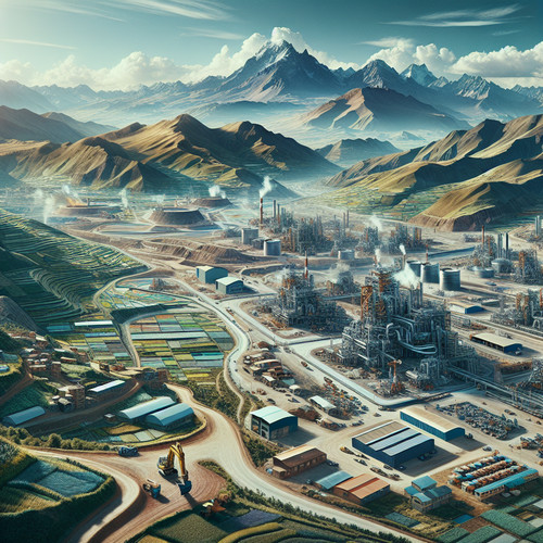 An image illustrating La economía de Bolivia y la dependencia de los recursos naturales