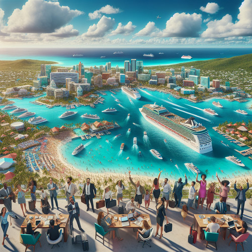 An image illustrating El impacto del turismo en el PIB de los países caribeños