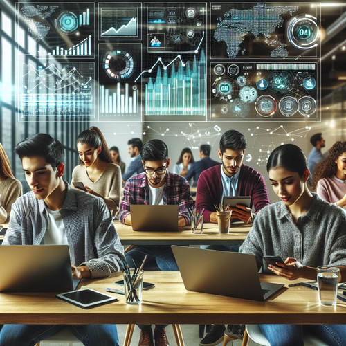 An image illustrating La economía digital en México - el auge de las fintech y el e-commerce