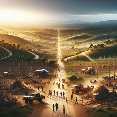 An image illustrating El impacto del conflicto armado en la economía colombiana