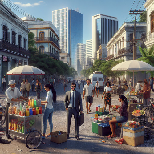 Representación visual de por qué la economía informal es un problema para el desarrollo