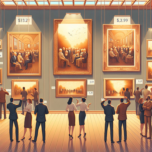 Gráfico sobre la economía del arte - ¿es el valor de una obra de arte subjetivo?