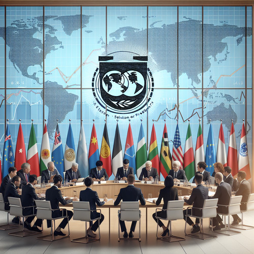 Visualización de el rol del FMI en las crisis económicas - ¿solución o problema?