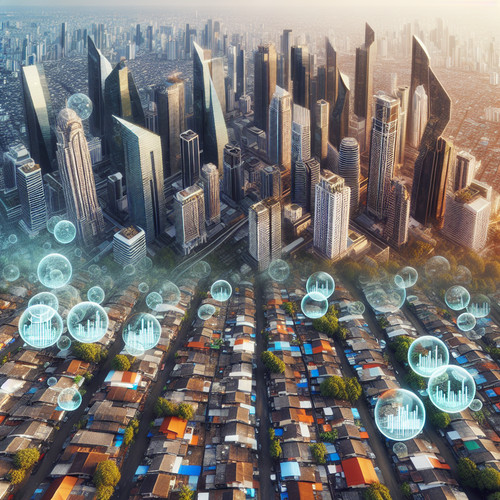 Diagrama de por qué las burbujas inmobiliarias se forman y cómo afectan a todos