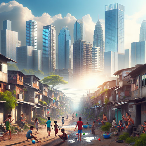 An image illustrating La economía de la pobreza - ¿cuáles son sus causas y soluciones?