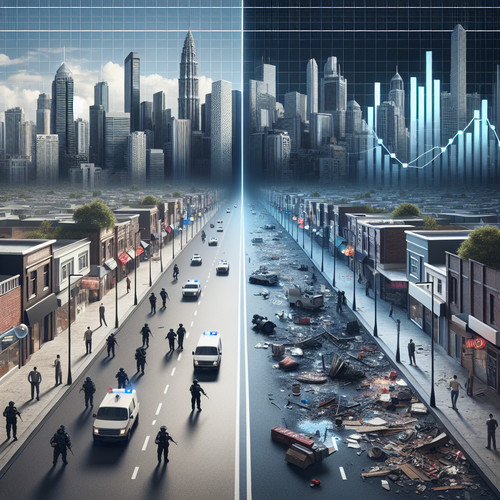 An image illustrating La economía de la seguridad - el costo de la delincuencia para un país