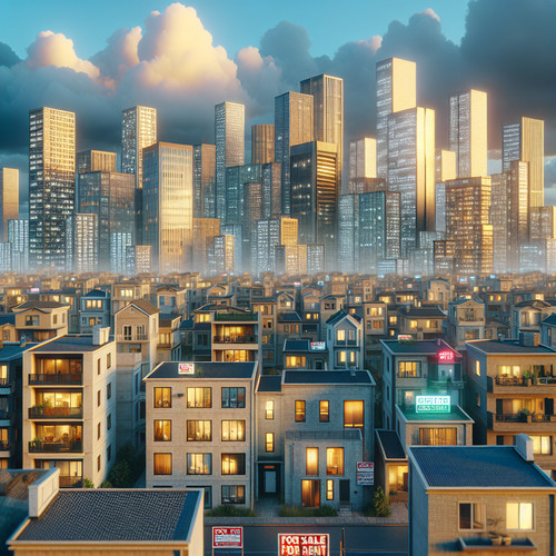 An image illustrating El impacto de la recesión en el mercado inmobiliario